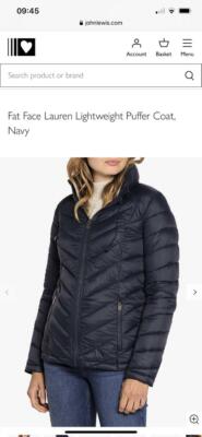 fat face lauren puffer jacket